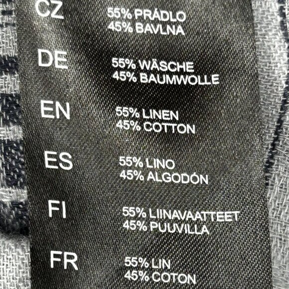 Kuhl Shirt Mens Skorpio 2XL Gray Plaid Camp Hiking Linen Blend Lightweight XXL - Picture 8 of 13